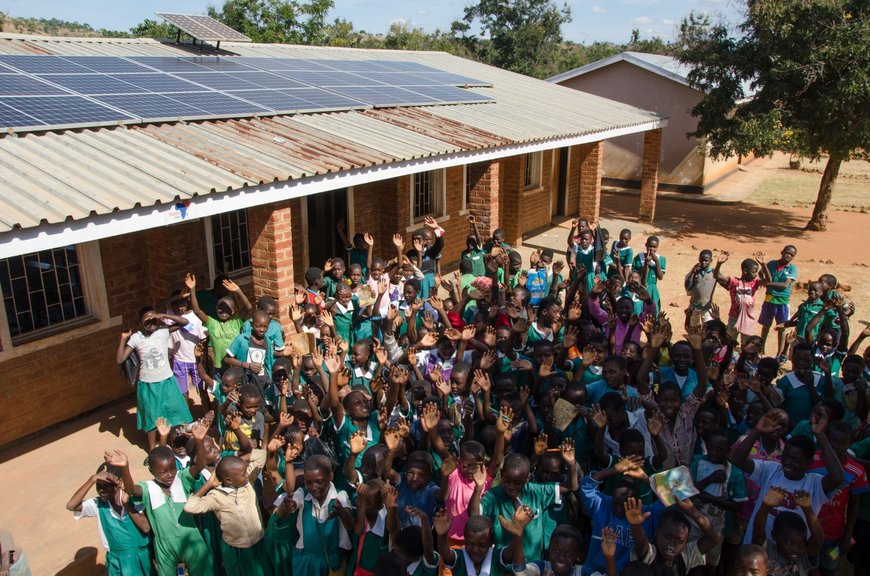 A village school in Malawi now has clean energy